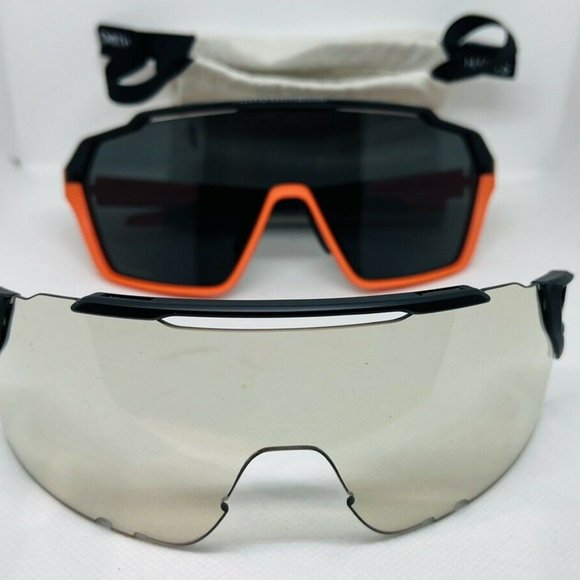 Smith SHIFT MAG Black Cinder/Chromapop Black 99/1/125 unisex Sunglasses - Picture 2 of 8